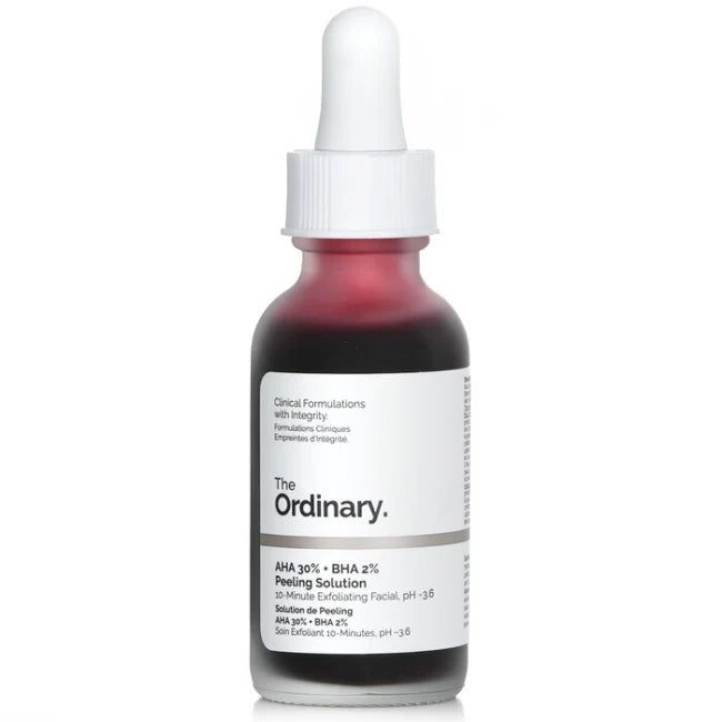 THE ORDINARY AHA 30 % BHA 2% PEELING SOLUTION 30 ML